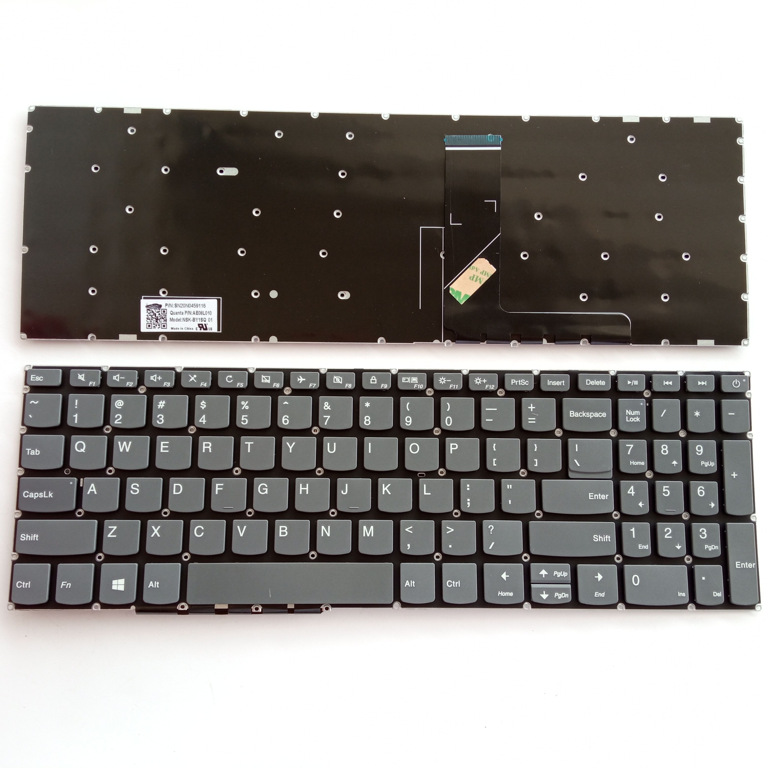 Picture of New Replacement Laptop Keyboard For LENOVO 320-15 with switch Grey US Layout